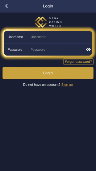 Enter password for register at MCW